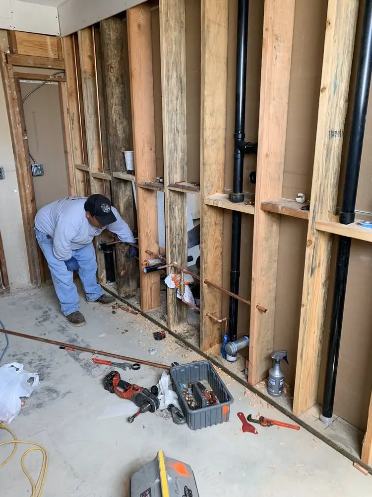 Commercial rough-in plumbing for Commercial Plumbing in Hickory Creek